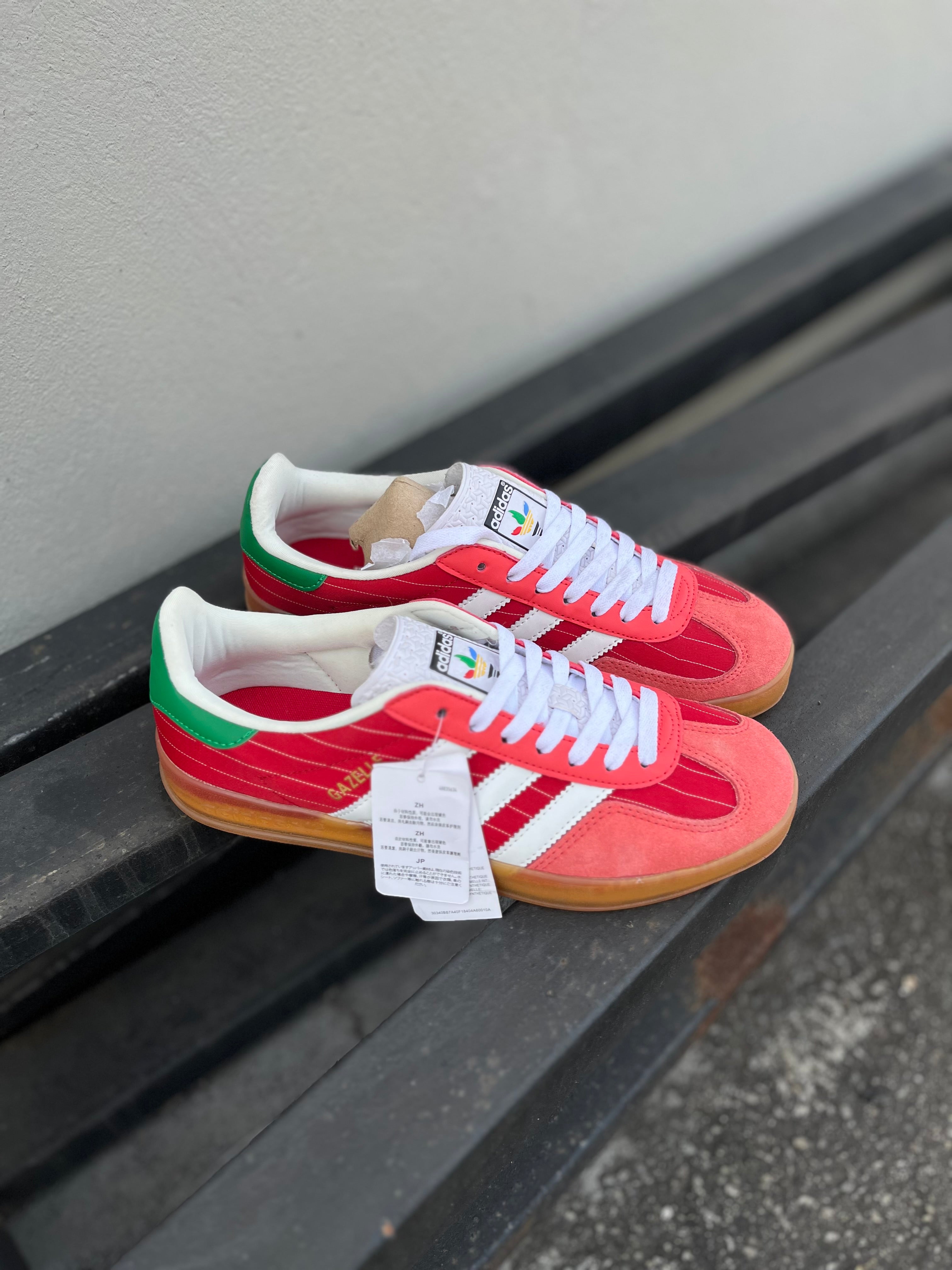 Adidas Gazelle Indoor Olympic Pack Better Scarlet