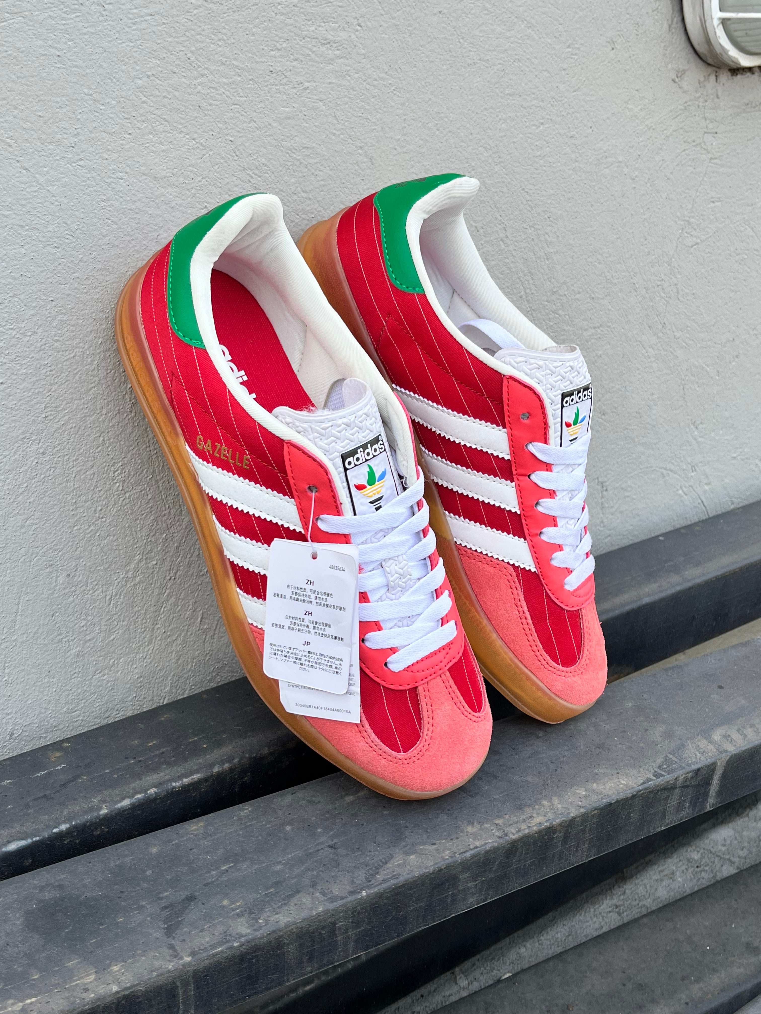 Adidas Gazelle Indoor Olympic Pack Better Scarlet