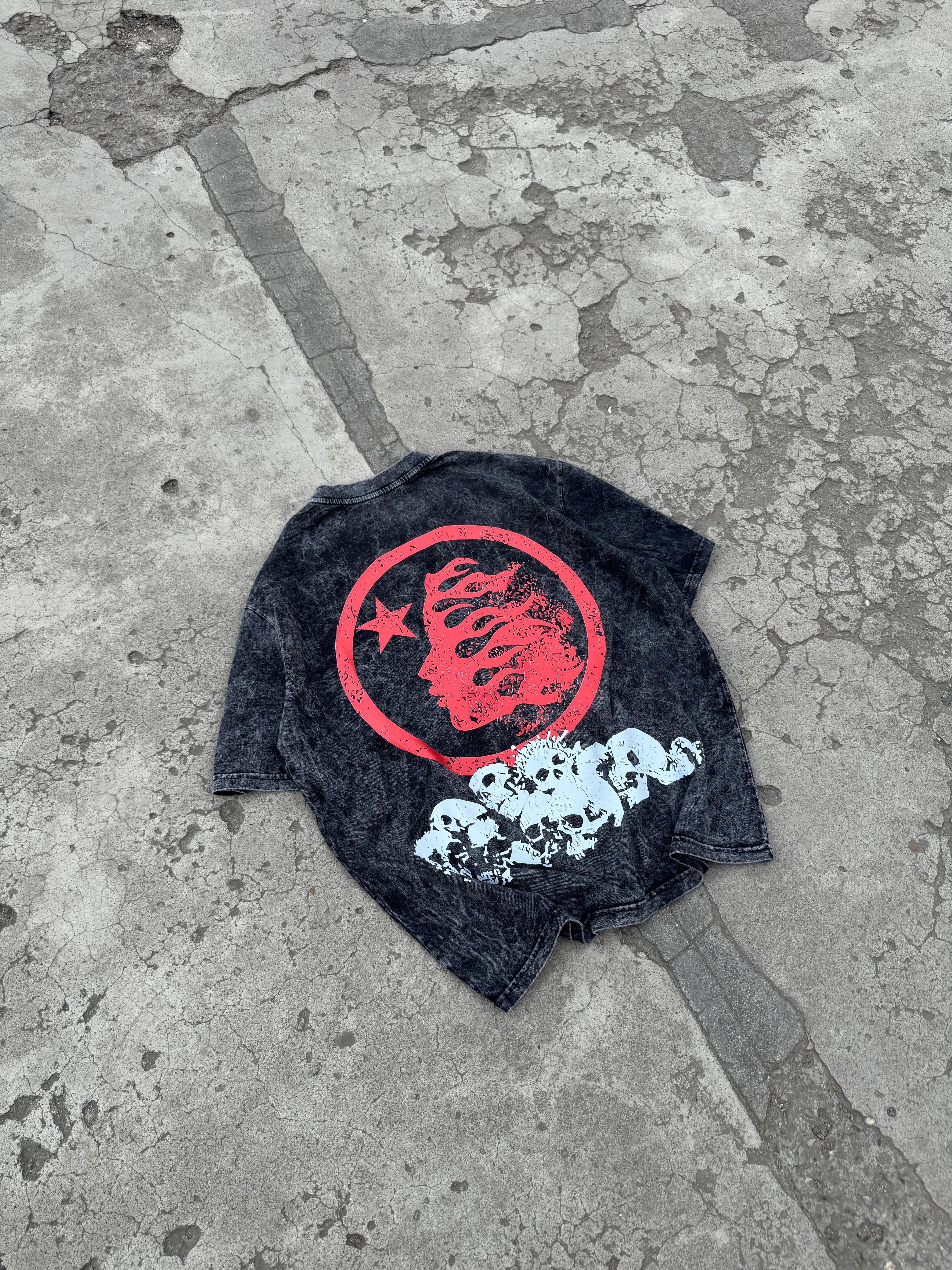 Hellstar Oversize T-shirt Acid Wash