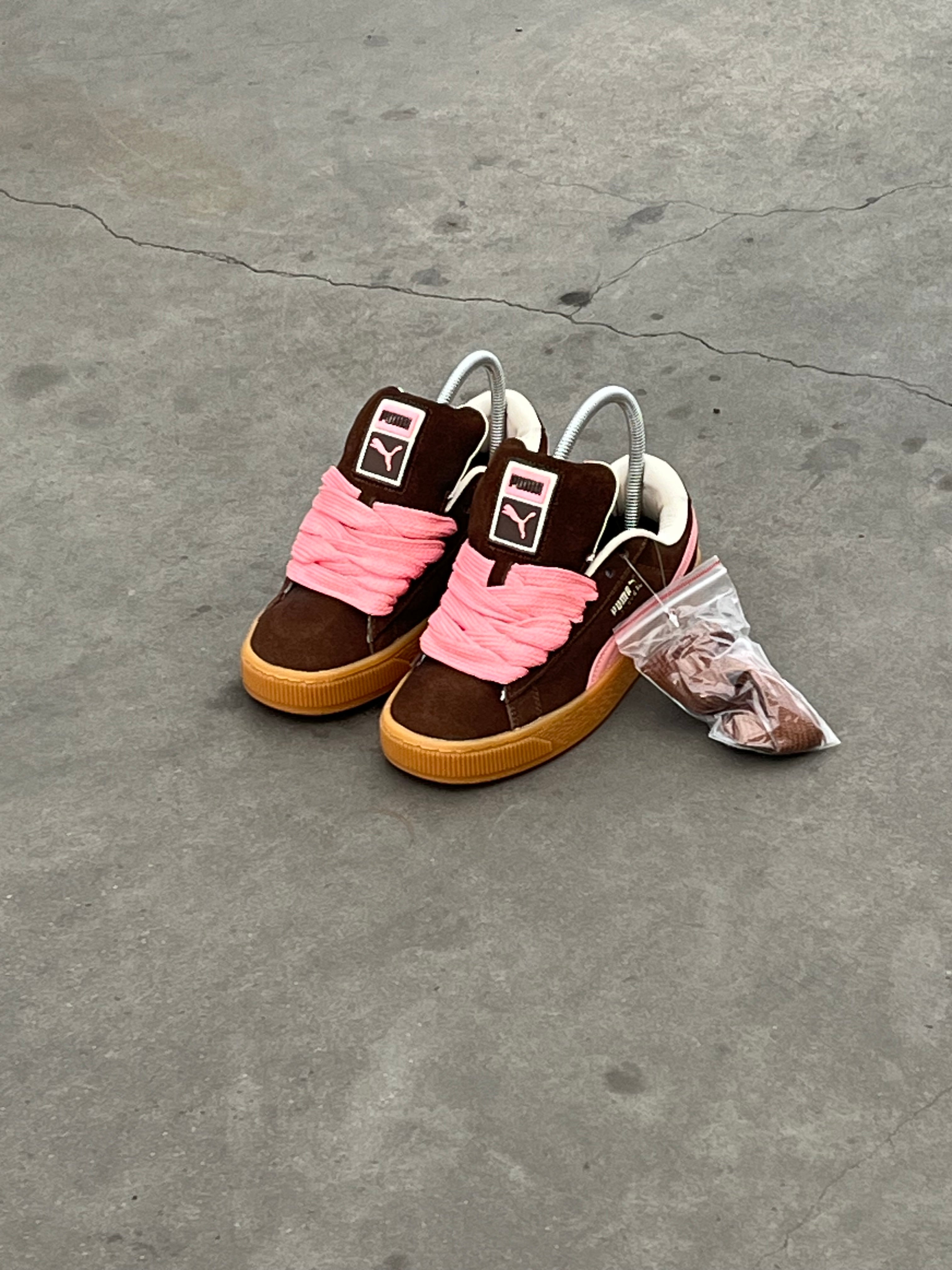 Puma Suede XL 'Chestnut Brown Peach Smoothie