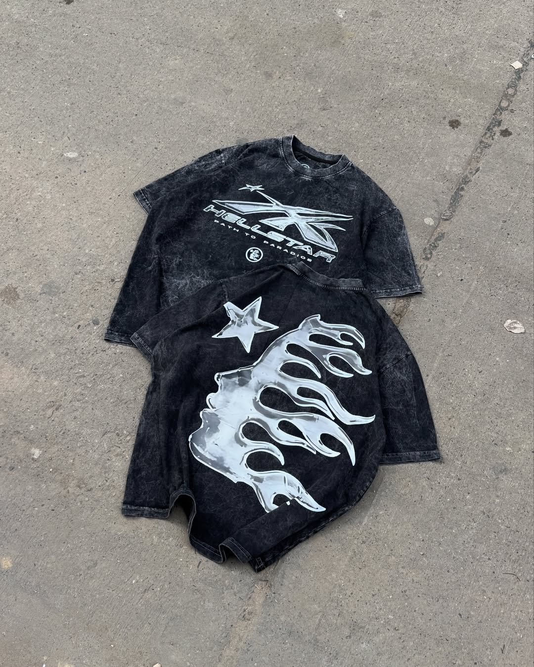 Hellstar T-Shirt Acid Wash