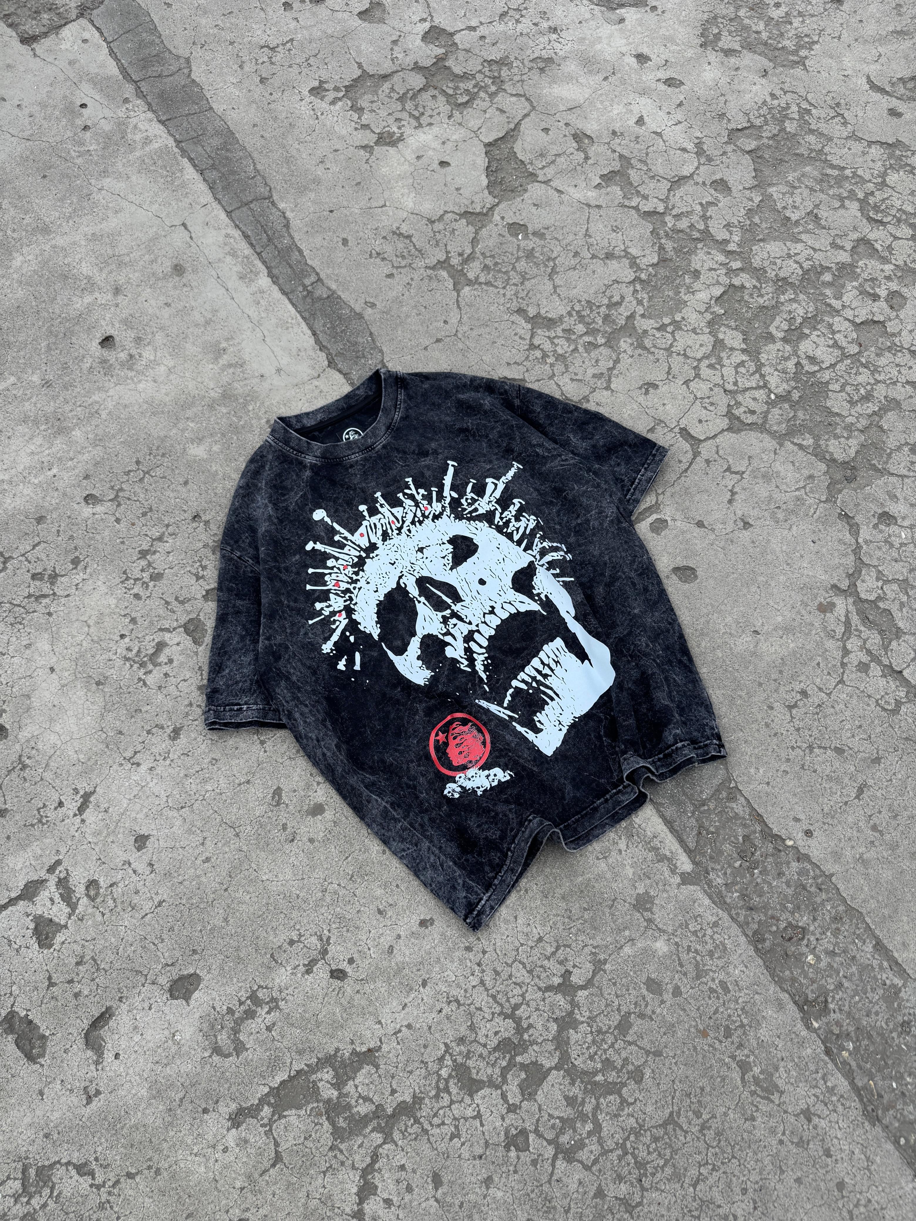 Hellstar Oversize T-shirt Acid Wash