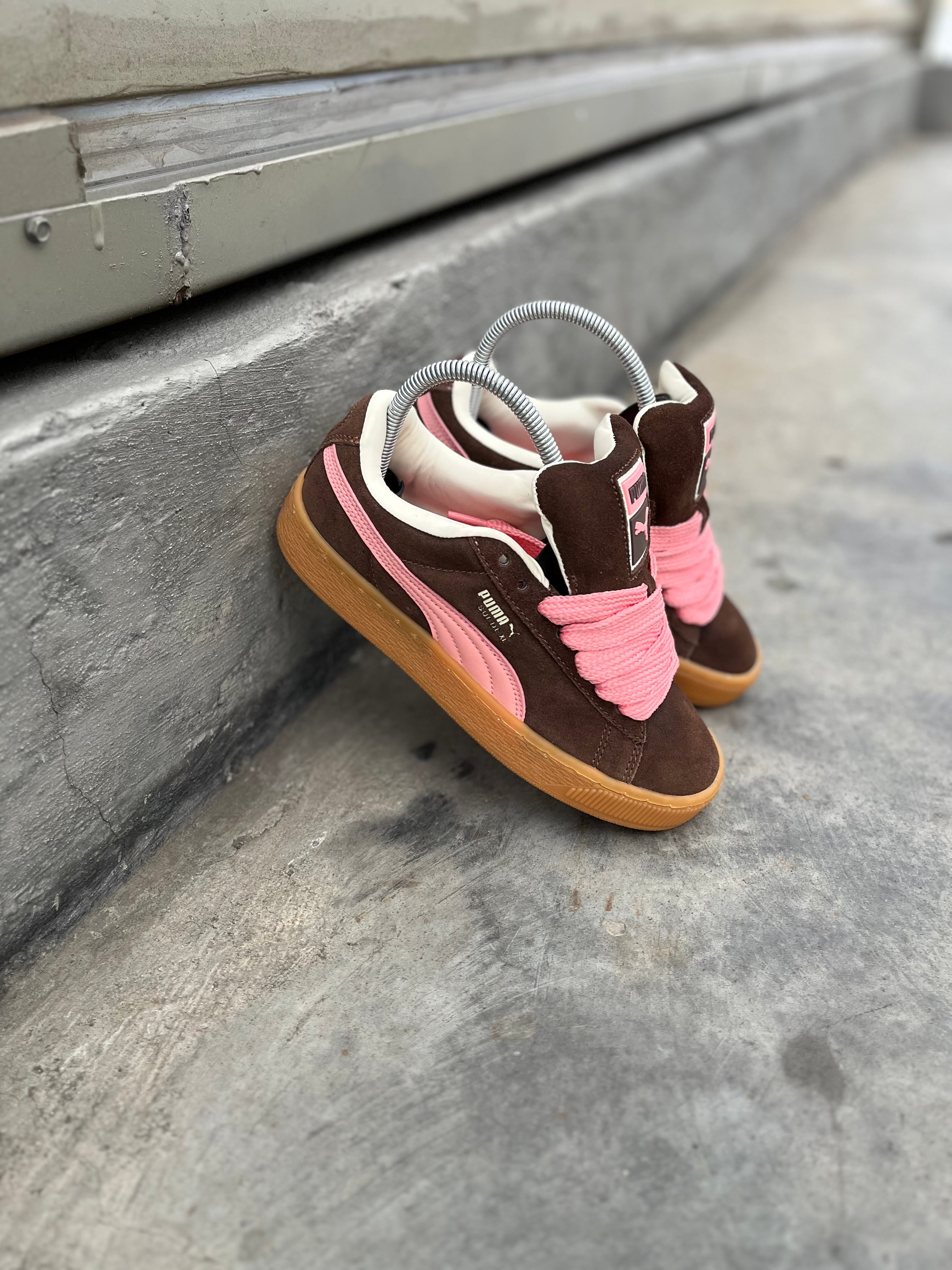 Puma Suede XL 'Chestnut Brown Peach Smoothie