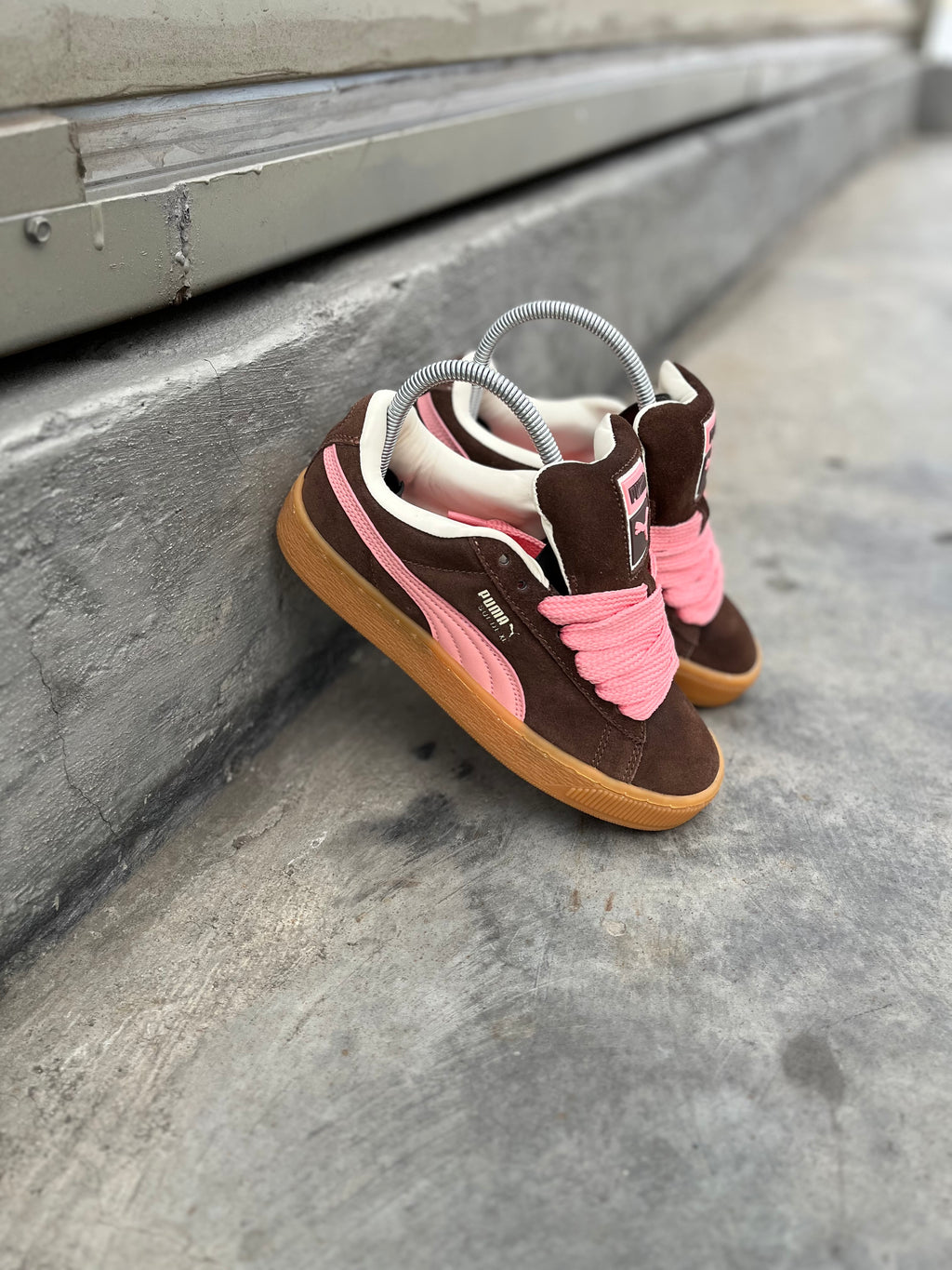 Puma Suede XL 'Chestnut Brown Peach Smoothie